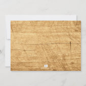 Eerste Verjaardag Jongen Wild One Kaart (Achterkant)