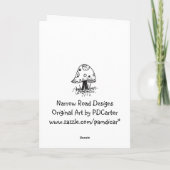 Eerste verjaardag Kaart (Achterkant)