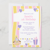 Eerste verjaardag kaart (Voorkant)