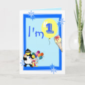 Eerste verjaardag kaart (Voorkant)