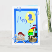 Eerste verjaardag kaart (Voorkant)