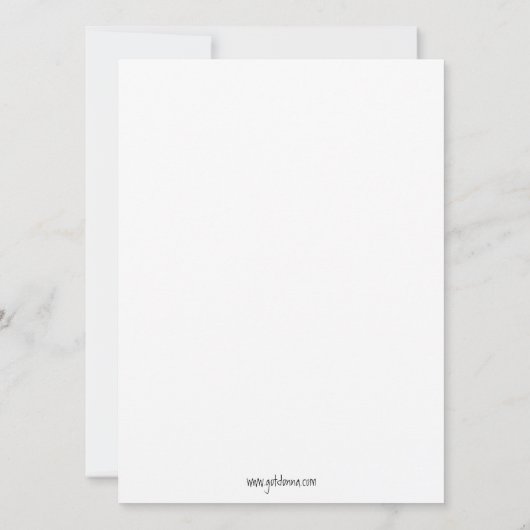 Eerste verjaardag kaart (Achterkant)