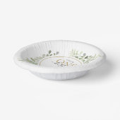 Eerste verjaardag kleine jongen Little Mr ONEderfu Papieren Kommen (Gebogen)