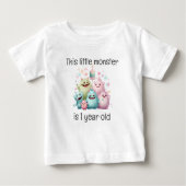 Eerste verjaardag kleine monster (Voorkant)