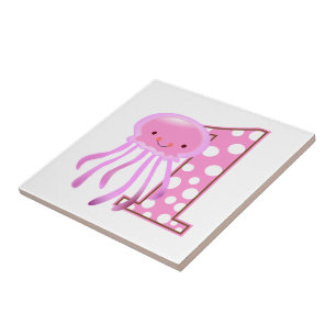 Eerste verjaardag kwallen tegeltje