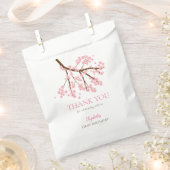 Eerste Verjaardag Lente Kersenbloesems Bloemen Blo Bedankzakje (Geknipt)