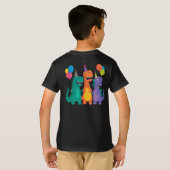 Eerste verjaardag Little Dino T-shirt (Achterkant volledig)