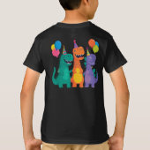 Eerste verjaardag Little Dino T-shirt (Achterkant)