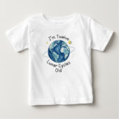 Eerste verjaardag Maan Cycli T-shirt (Voorkant)