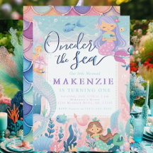 Eerste verjaardag Mermaid