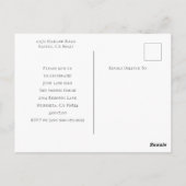 Eerste Verjaardag Mountain Invitation Photo Post K Briefkaart (Achterkant)