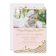 Eerste verjaardag muziek en harten