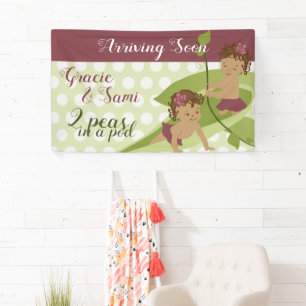 Eerste verjaardag of Baby shower banner