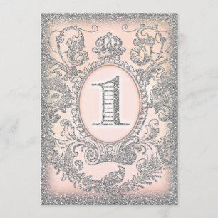Eerste verjaardag Once Upon a Time Princess Silver Kaart