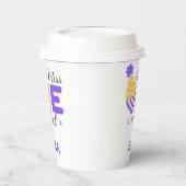 Eerste verjaardag One-Derful Papieren Bekers (Links)