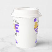 Eerste verjaardag One-Derful Papieren Bekers (Rechts)