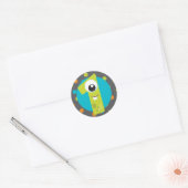 Eerste verjaardag ONE sticker voor kleine monsters (Envelop)