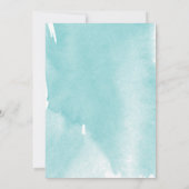 Eerste verjaardag ONEder Zee Zeemeermin Birthday Kaart (Achterkant)