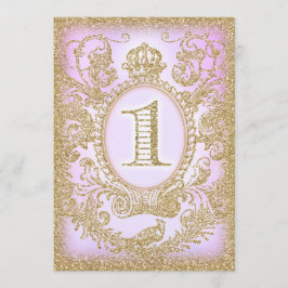Eerste verjaardag ooit Prinses Paarse Kaart
