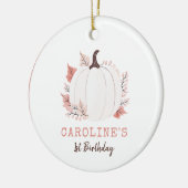 Eerste verjaardag Ornament (Links)