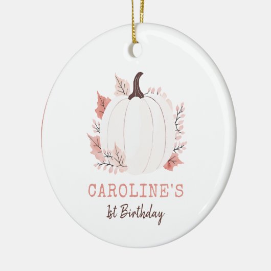 Eerste verjaardag Ornament (Links)