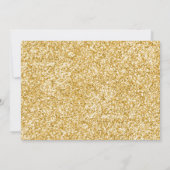 Eerste verjaardag Princess Gold Pink Crown Kaart (Achterkant)