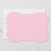 Eerste verjaardag Princess Gold Pink Kaart (Achterkant)