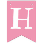 Eerste verjaardag Roze Happy Birthday Fairy Vlaggetjes (Tweede vlag)