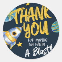 EERSTE VERJAARDAG, RUIMTE VERJAARDAG, BLAST OFF CA