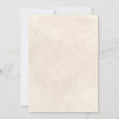 Eerste Verjaardag Safari Oerwoud Dieren Party Kaart (Achterkant)