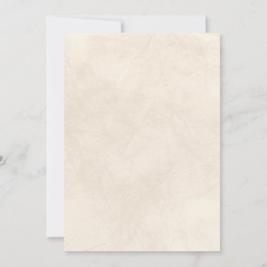 Eerste Verjaardag Safari Oerwoud Dieren Party Kaart (Achterkant)