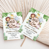 Eerste verjaardag Safari-verjaardag Kaart