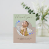 Eerste Verjaardag Shooting Star Bedankt Card (Staand voorkant)