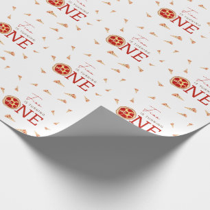 Eerste verjaardag Slice Of Fun Cadeaupapier