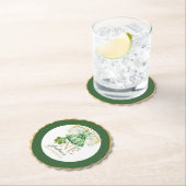 Eerste verjaardag St Patrick's Day gepersonaliseer Kartonnen Onderzetters (Insitu)