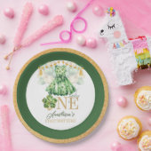 Eerste verjaardag St Patrick's Day gepersonaliseer Papieren Bordje (Feest)
