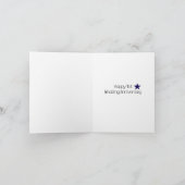 Eerste verjaardag sterren en maan kaart (Binnen)