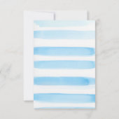 Eerste verjaardag Teddy Bear Ice Cream Bedankkaart (Achterkant)