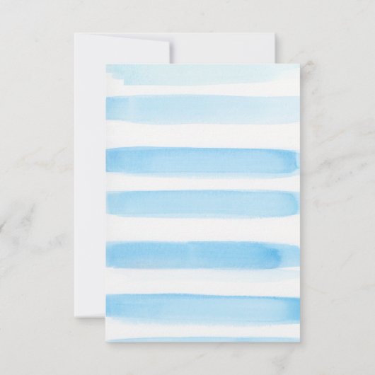 Eerste verjaardag Teddy Bear Ice Cream Bedankkaart (Achterkant)