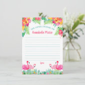 Eerste Verjaardag Tijd Capsule Kaart (Staand voorkant)