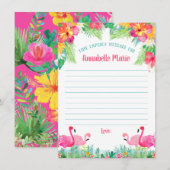 Eerste Verjaardag Tijd Capsule Kaart (Voorkant / Achterkant)