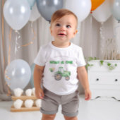 Eerste Verjaardag Tractor Verjaardag T-shirt