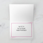 Eerste Verjaardag Twin Meisje Cartoon Sweet Schatt Kaart (Binnen)