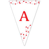 Eerste verjaardag Valentijnsdag Banner (Derde vlag)