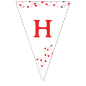 Eerste verjaardag Valentijnsdag Banner (Tweede vlag)