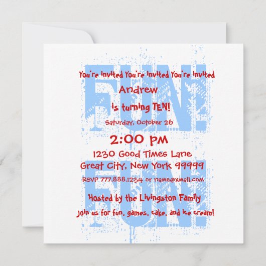 Eerste verjaardag van Baby Red White Blue Stars V0 Kaart (Achterkant)