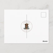 Eerste verjaardag van baby's persoonlijke prinsess briefkaart (Achterkant)