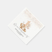 Eerste verjaardag van Beer & De Bij Servet (Hoek)