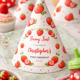 Eerste verjaardag van Berry | Eerste verjaardag va Feesthoedjes