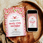 Eerste verjaardag van Berry Verjaardag 1e verjaard Kaart